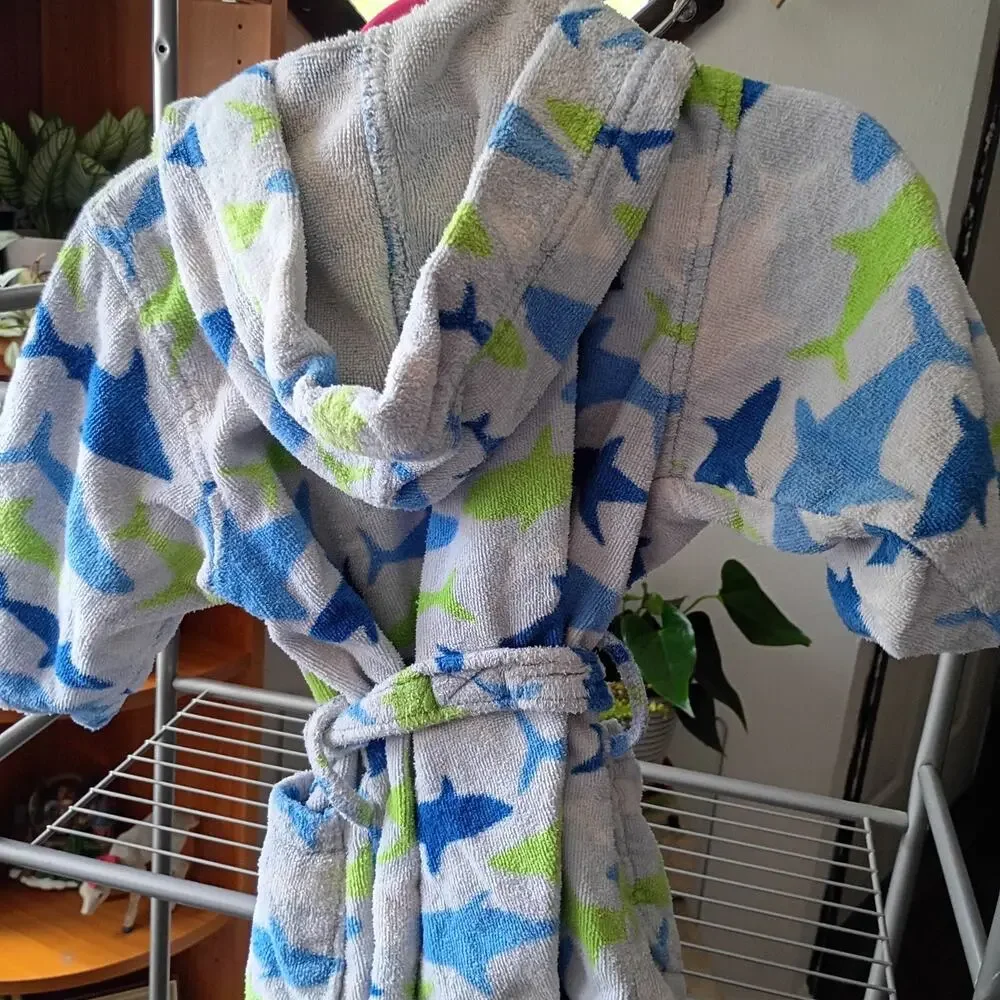 Bathrobe Baby Boy One Size